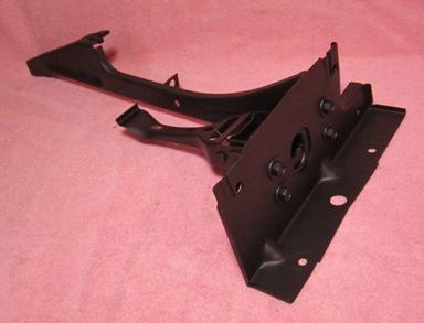 1963 ford fairlane hood catch assembly, grill mounting brkt