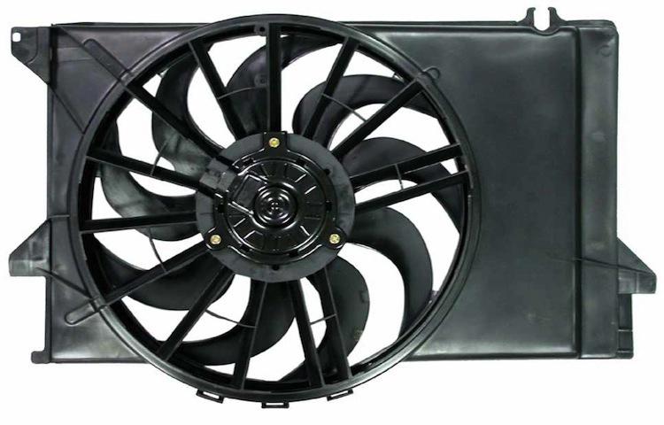 Depo ac condenser radiator cooling fan 92-93 ford tempo mercury topaz v6