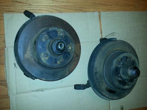 1969-82 corvette front rotor spindle assemblys