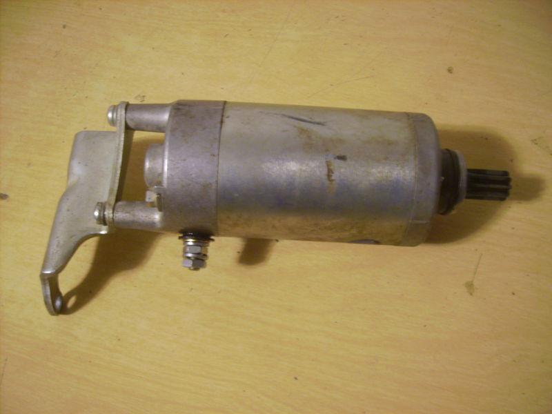 1986 yfm200 yamaha yfm 200 moto 4 electric starter motor free shipping