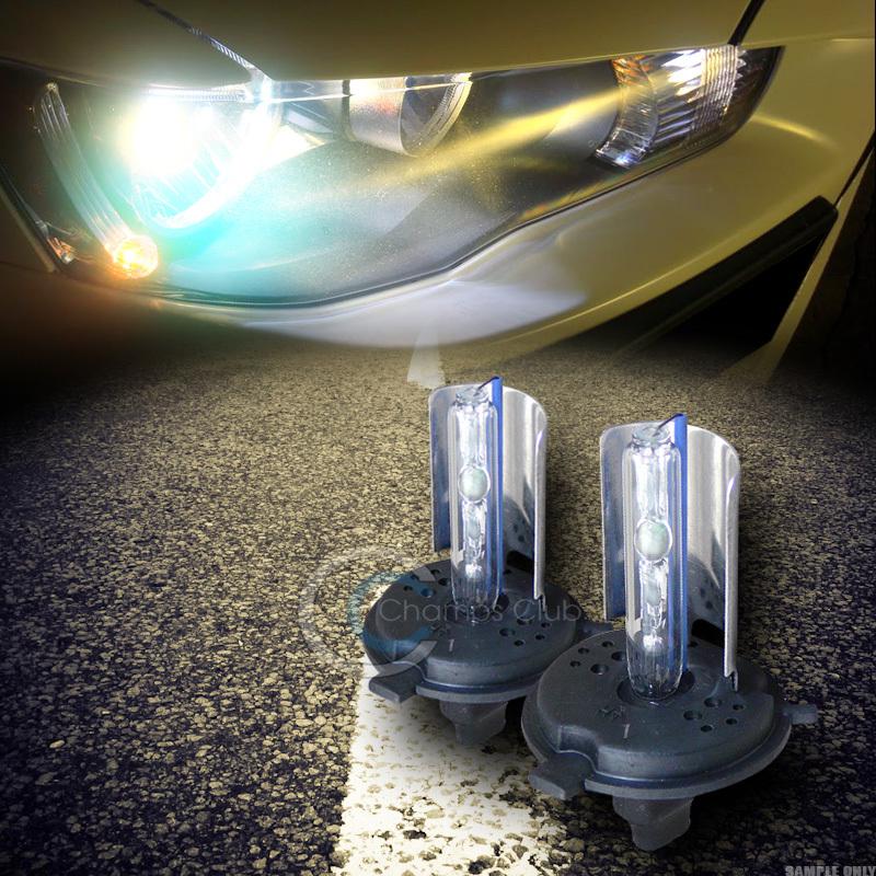 8000k hid xenon h4/9003 bulbs head lights conversion kit acura audi chevy honda