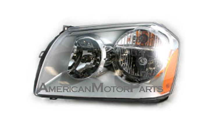 Eagleeye pair replacement headlight w/ chrome bezel 05-07 dodge magnum 5.7l