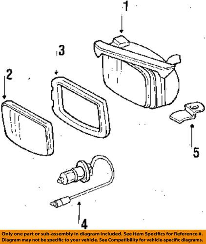 Mercedes-benz-mb oem 0018267190 fog lamps-front-lens