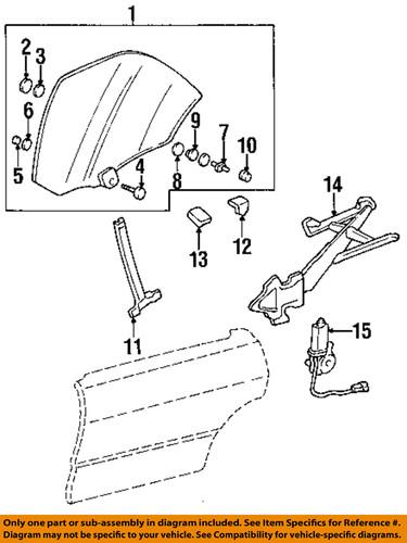 Honda oem 9405006080 battery-hold down nut