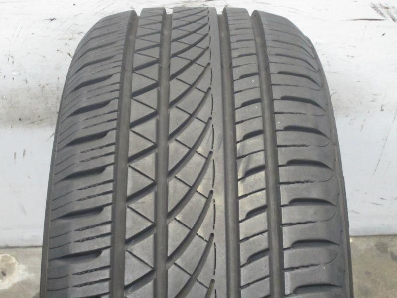 Single (1) 235/55/18 100v yokohama yk580 used tire with 90% tread left