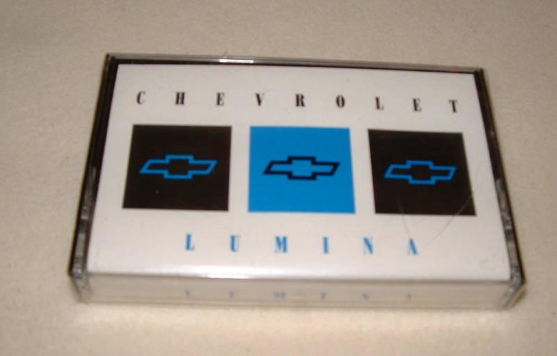 Chevrolet lumina unopened owners cassette vintage chevy, fast & free shipping