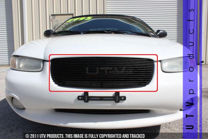 1996 - 2000 chrysler sebring upper replace. black billet grille convertible only