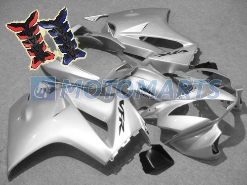 Fairing kit + tank pad for honda vfr 800 interceptor 02 03 04 05 06 07 08 09 ae