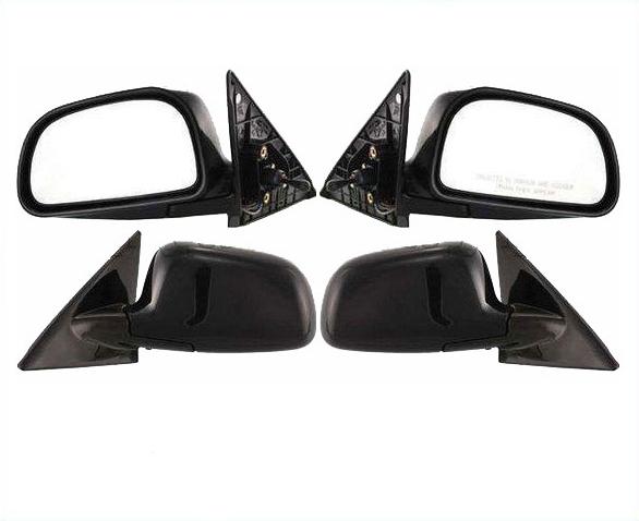 Kool-vue mirrors pair mitsubishi mirage 1997-01 lh rh sedan only manual folding