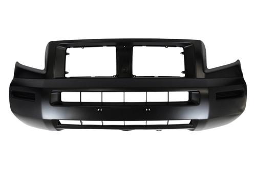 Replace ho1000232v - 06-08 honda ridgeline front bumper cover factory oe style