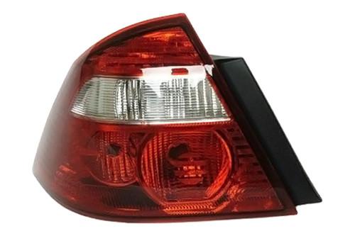 Replace fo2818120 - ford five hundred rear driver side tail light lens housing