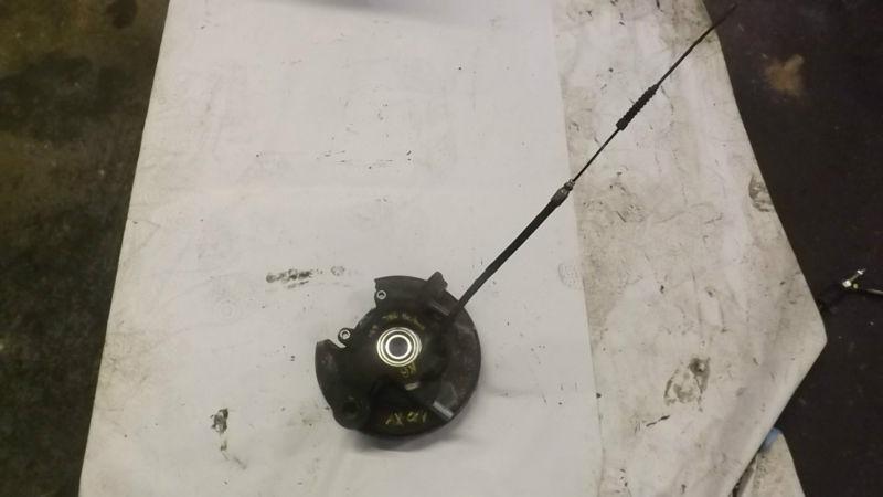 1987 1988 1989 1990 volvo 780 bertone rear right spindle w/ wheel hub oem