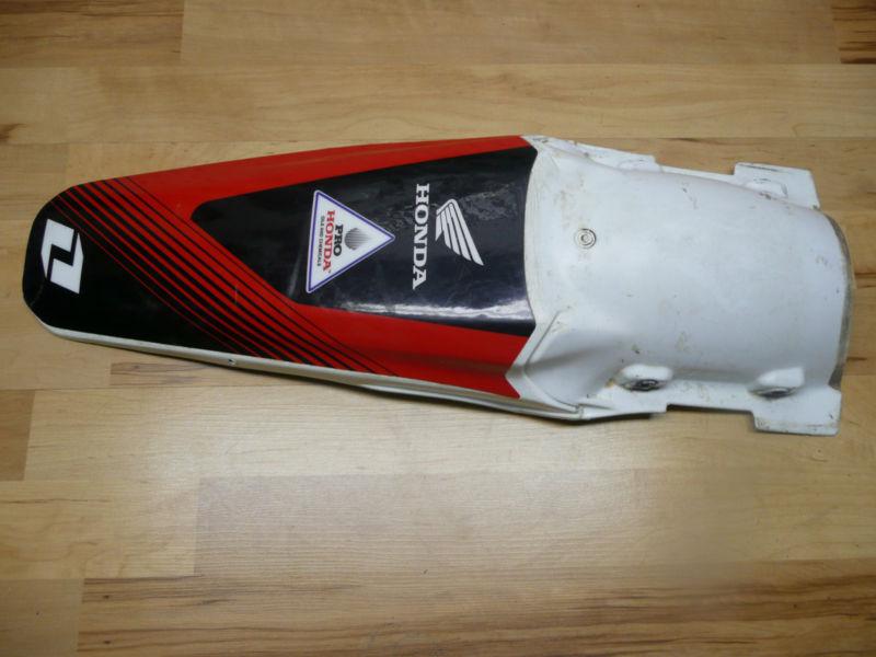 2004-2009 honda crf250r rear fender plastic fairing