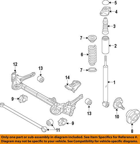 Volkswagen oem 5c0501117b axle shaft-stub axle