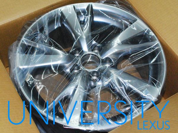 Nib, new oem 06 07 08 09 10 11 12 lexus is250 is350 rear 18x8.5 alloy wheel