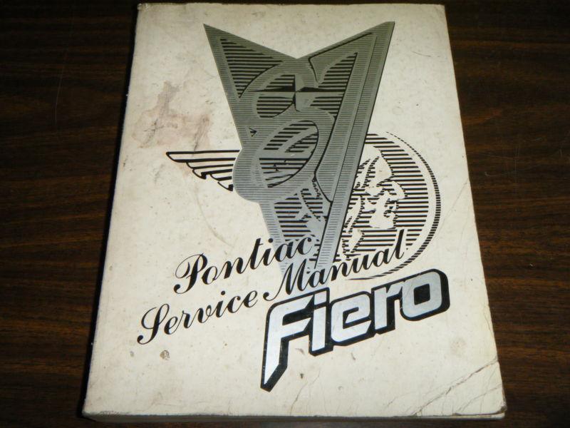 1987 pontiac fiero service manual used