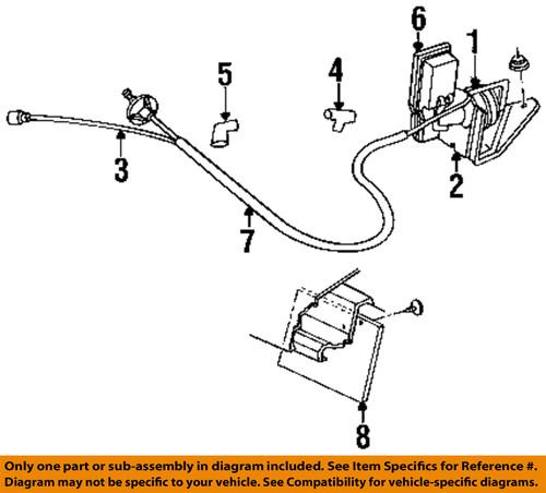 Mopar oem 55035902 cruise control system-reservoir