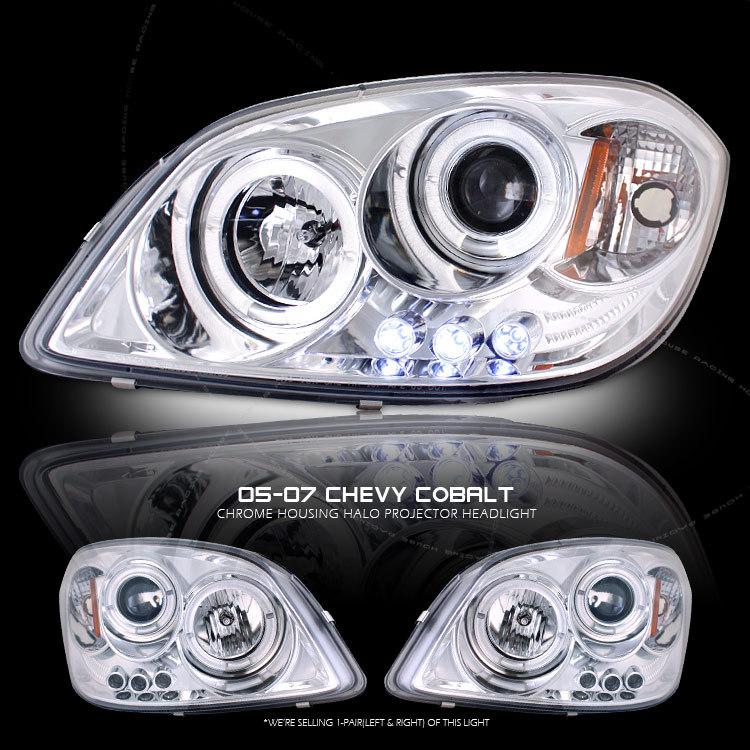 05 06 07 08 chevy cobalt halo projector headlight lt ss