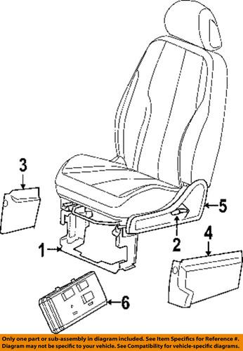 Chrysler oem 5084006ak seats & tracks-control module