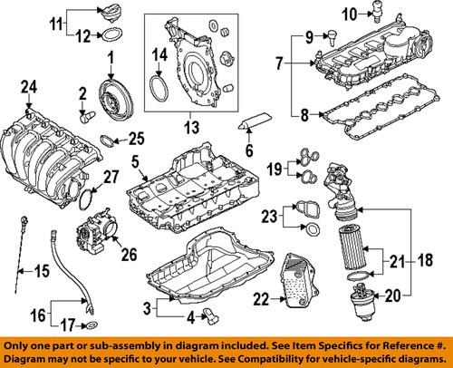 Volkswagen oem 07k133201m engine parts-intake manifold