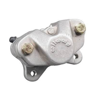 Two (2) wilwood 120-8373 brake caliper ps-1 aluminum 2-piston passenger side