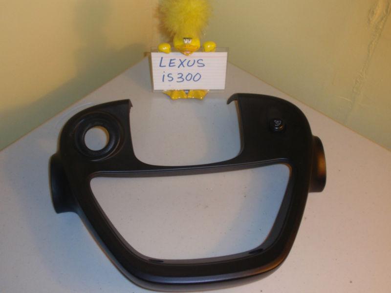 01 02 03 04 05  lexus is300 speedometer bezel black 