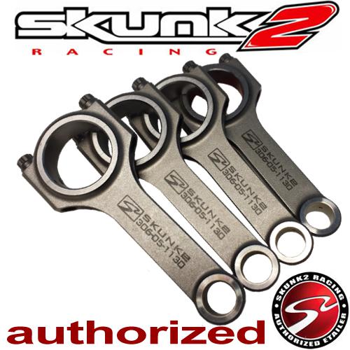 Skunk2 racing alpha series rods for b20 engines eg dc ek ef da vtec new