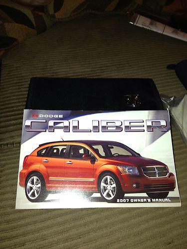 2007 dodge caliber owners manual