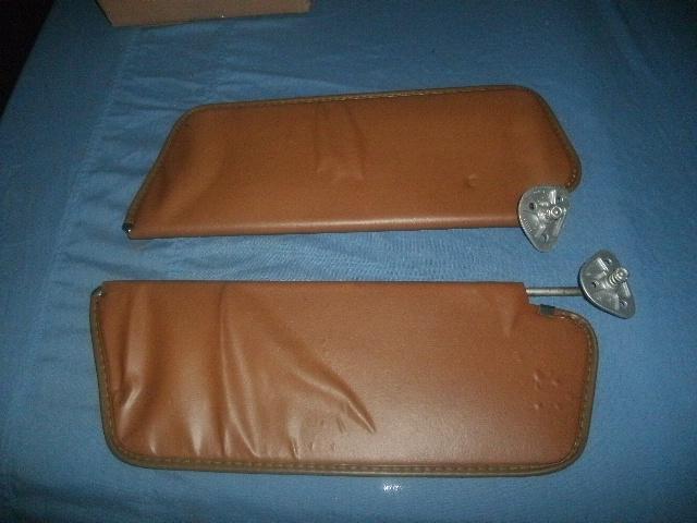 1976 77 78 79 80 volare aspen brown sunvisor set