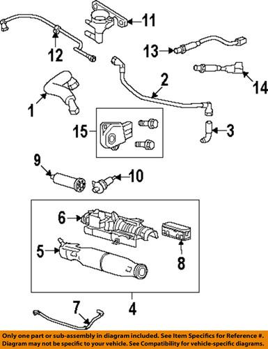 Ford oem 3l3z6758ba emission-connector tube