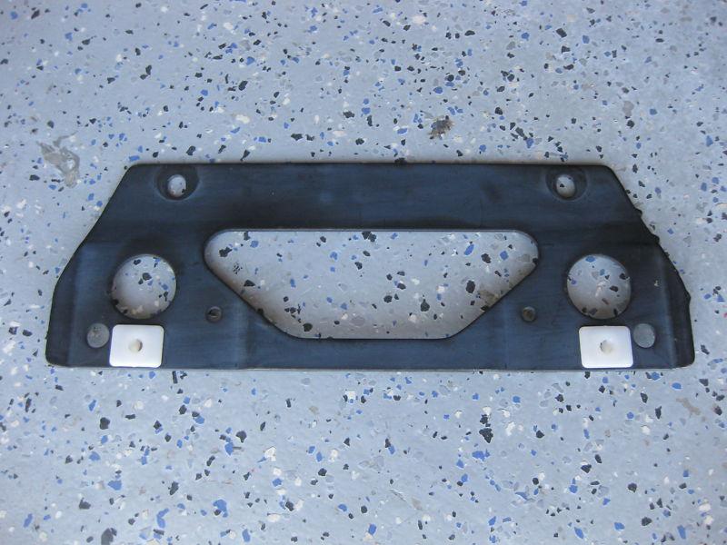 Datsun 280zx turbo front license plate bracket  