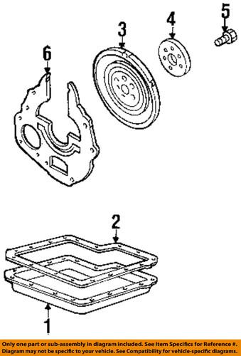 Ford oem f5tz-7a191-a transmission pan gasket/auto trans oil pan gasket