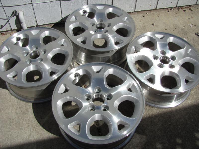 (4) 2003 17" oem acura mdx wheels * cl tl tsx rsx * factory rims