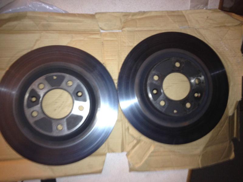 Mazda rx8 rotors - used less than 50 miles - pair  