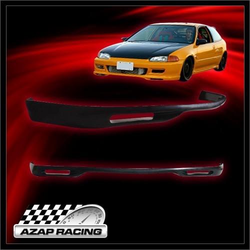 1992 93 94 95 ww urethane front bumper lip spoiler for honda civic eg 2/3dr