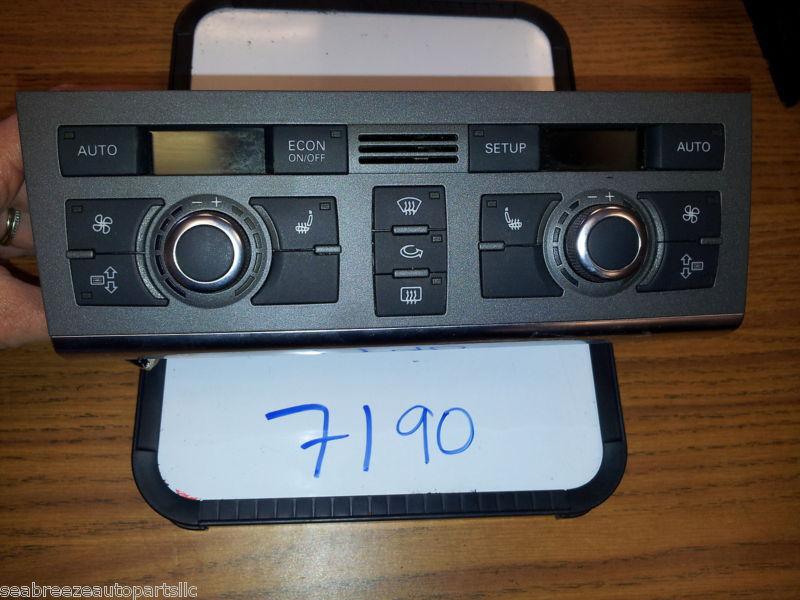 05-08 audi a6 climate temperature control unit a/c heat 4f1 820 043 s