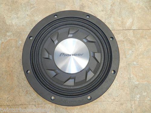 Pioneer 12" subwoofer sub speaker shallow mount 4 ohm 1400 watts peak inch nice