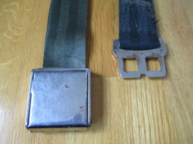 Vintage mopar oem blue seatbelt 66 dodge plymouth chrysler 2765919 hickok 