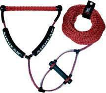 Kwik tek airhead 70' wakeboard rope with phat grip ahwr-2