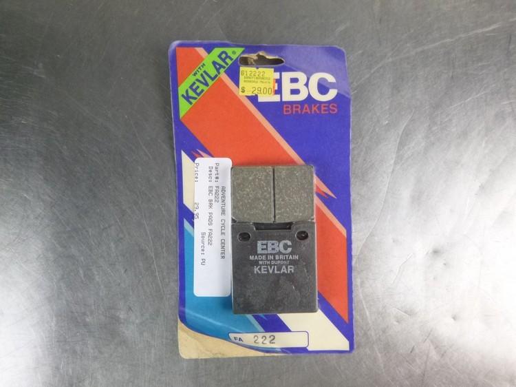 Ebc motorcycle brake pad ebc fa222 new