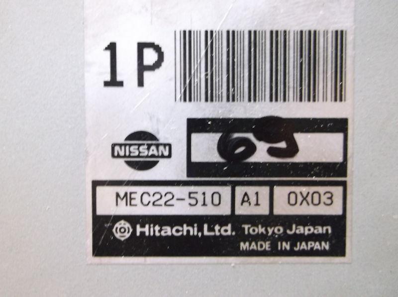 00-01-02 nissan sentra . engine control module..ecu..ecm..pcm