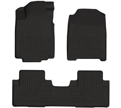 98451 husky liners weatherbeater floor mats 2012-2013 honda cr-v front & rear