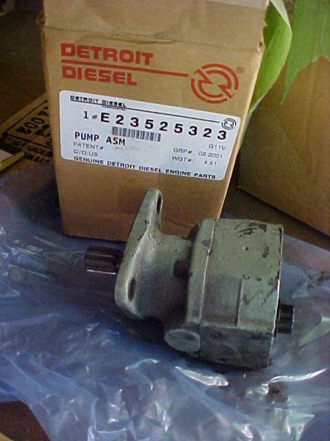 2 detroit diesel e23525323 pump asm core only