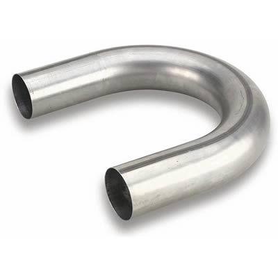 Hooker mandrel bend tubing 3" od 180 deg u-bend steel 12380hkr