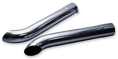 Patriot exhaust exhaust side pipe steel chrome 3.5" diameter inlet 26" long kit