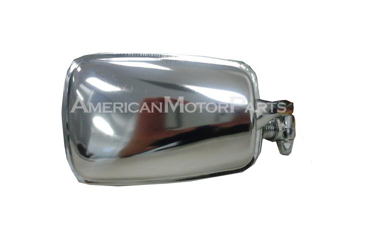 Right side replacement manual fold away chrome mirror 68-78 volkswagen beetle