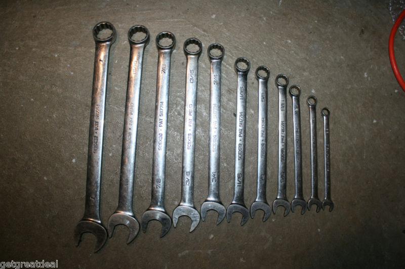 Snap-on tools standard length combination flank drive® plus 12-p wrench set 