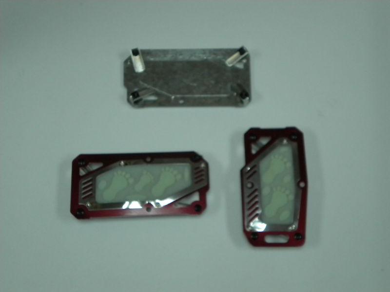 Purple pedals for auto cars ( 2 pieces / set )