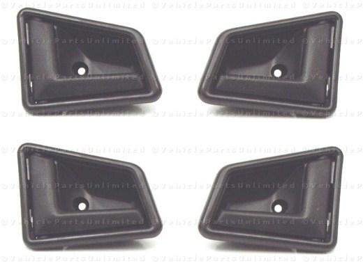 91 - 98  4 pcs. inside door handles  fits: suzuki sidekick 4d geo tracker 4 door