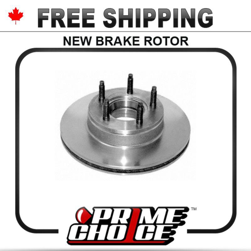 1 premium new disc brake rotor for front fits left driver / right passenger side